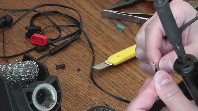 Ремонт наушников как спаять провода наушников смотреть онлайн