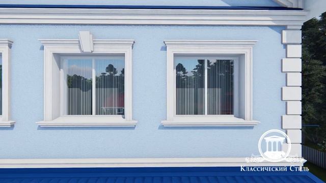 Дизайн проект фасада дома, г. Самара смотреть онлайн