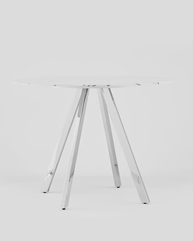 Стол обеденный Хьюстон со стеклянной столешницей смотреть онлайн