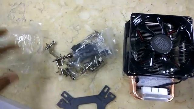 Hyper H410R Cooler Master LED CPU Cooler Unboxing | Tech Land смотреть онлайн
