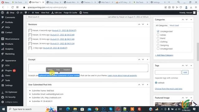 How to Customize WordPress Post Excerpts | Enable Custom Excerpt смотреть онлайн