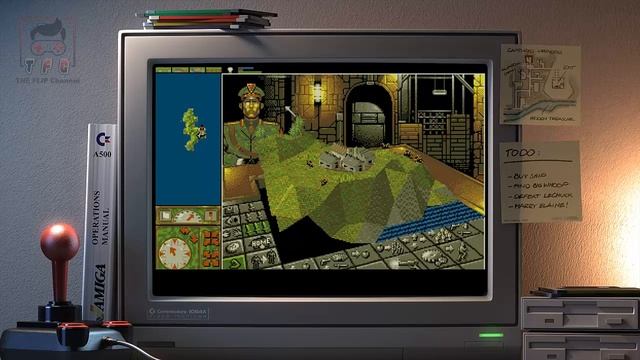 Powermonger World War I Edition - Commodore Amiga 500 Gameplay Demo смотреть онлайн