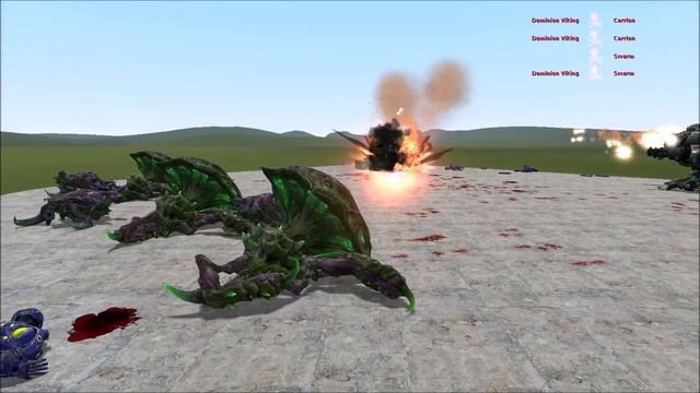 GMOD-FIGHTS NEW STARCRAFT NPC'S смотреть онлайн
