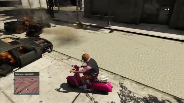 BMX and Scooter Kills - Grand Theft Auto Online - IHateWill - Open Lobby Mayhem смотреть онлайн