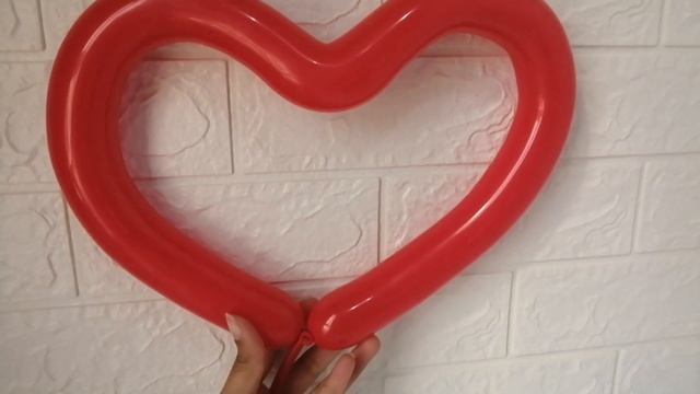How to make a balloon Heart very easy смотреть онлайн