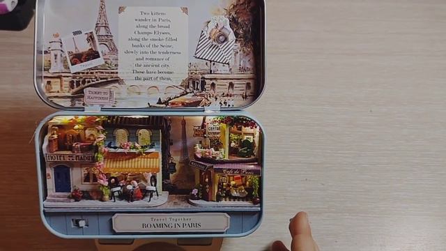 Обзор домика румбокс " Окно в Париж" смотреть онлайн