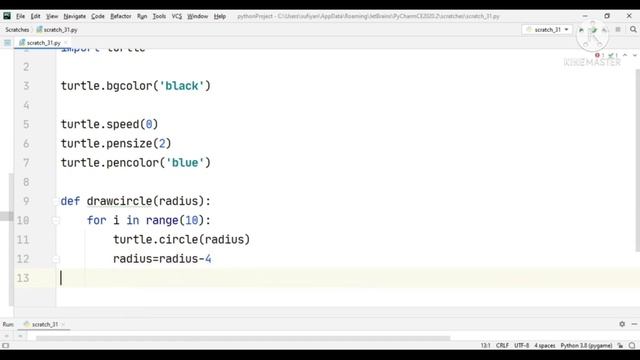 Python Turtle only in 2 minutes || D. CoDeS || #python #turtle #graphic смотреть онлайн