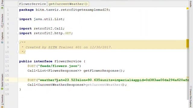 16. (30-12-2017), 2. Current weather api with retrofit смотреть онлайн