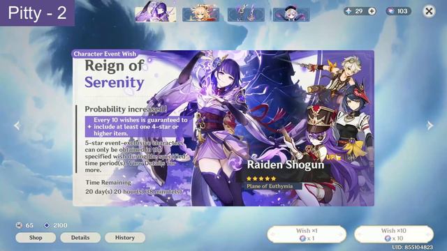 Pulling for Raiden 0 MINUTES after her banner's release | Genshin 4.3 Banner смотреть онлайн