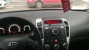 Пересвет приборной панели киа сид(2010)