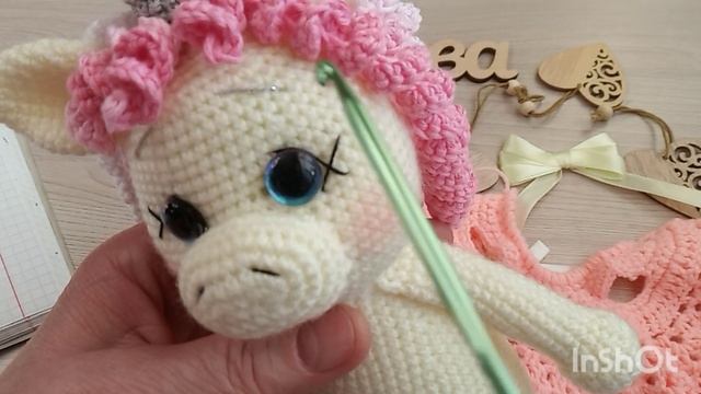 Единорожка - 2//Голова, мордочка, ухо, ? платье//И. Кистаева. МК-ДИКТАНТ//Часть 3. смотреть онлайн