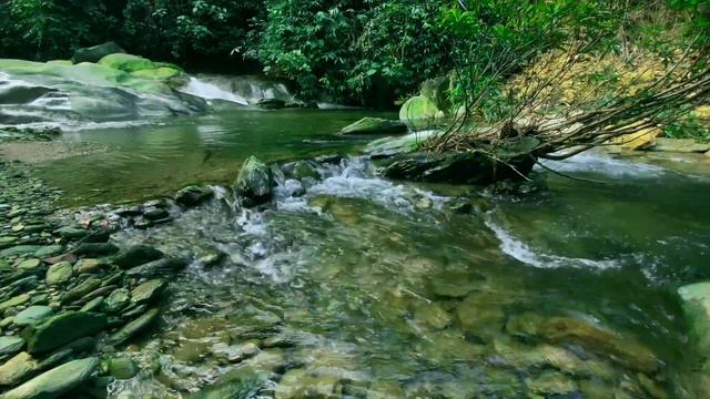 Beautiful waterfall sounds - Fall asleep with soothing waterfall sounds - Waterfall Sounds 4K смотреть онлайн