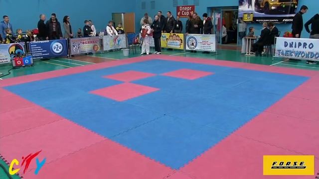 Международный традиционный 25-й турнир по Тхеквондо (WTF) Dnepr CUP 2016. День 2. Татами В