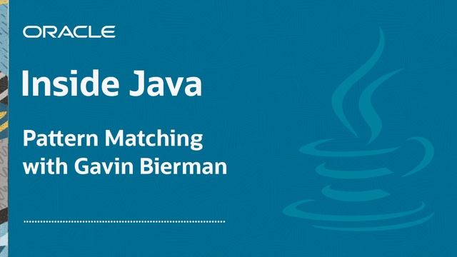 “Pattern Matching” with Gavin Bierman - Inside Java Podcast 17 смотреть онлайн