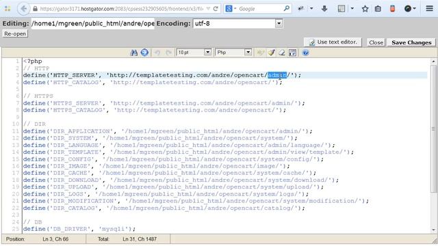 OpenCart. How To Change Admin Folder Name смотреть онлайн