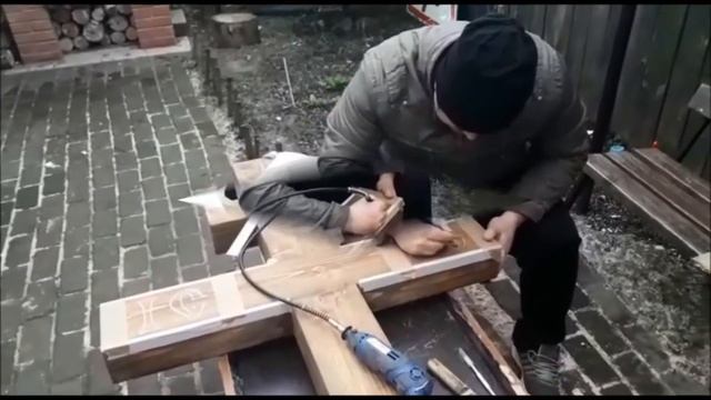 Крест своими руками смотреть онлайн