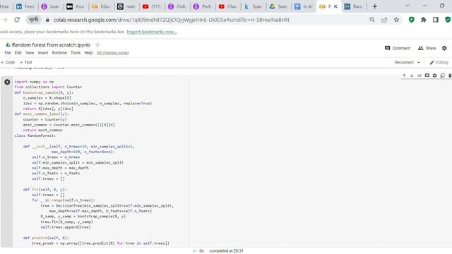 Code review: Random forest made from scratch versus sklearn version смотреть онлайн