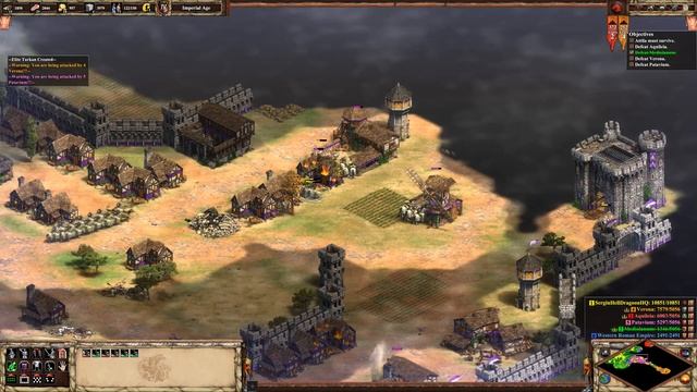 AoE2:DE - 6. THE FALL OF ROME (HARD) | ATTILA THE HUN Campaign Walkthrough смотреть онлайн
