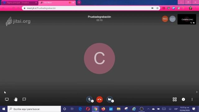 CÓMO GRABAR MI VIDEO CONFERENCIA EN JITSI MEET. Herramientas virtuales para docentes. смотреть онлайн