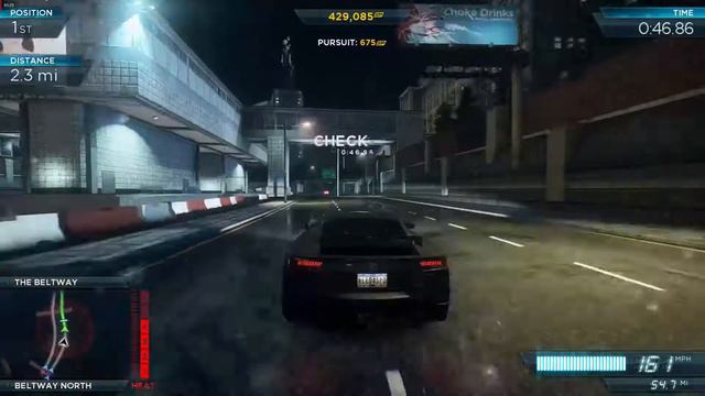 NFS:MOST WANTED 2012 [MOST WANTED RACE McCLAREN MP4-12C] BEATING WITH LEXUS LFA смотреть онлайн