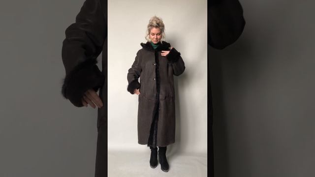 Дубленка женская тм TISSAVEL новая за 14500 ₽, кап. цв.шоколад отд.норка дл.115 см р.52-54 /11837/ смотреть онлайн