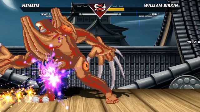 NEMESIS vs WILLIAM BIRKIN - High Level Awesome Fight! смотреть онлайн