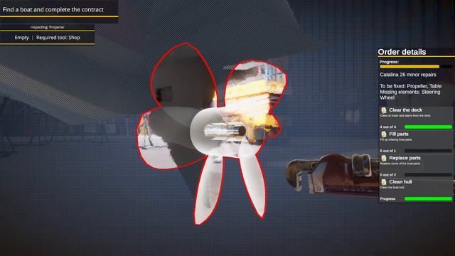 Yacht Mechanic Simulator 2021 Gameplay (PC Game) - Demo Version