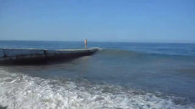 Сочи. Неспокойное море. 2 июля 2018 года. смотреть онлайн