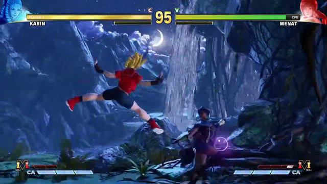 STREET FIGHTER V Karin vs Menat смотреть онлайн