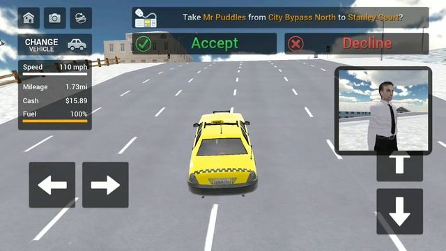 City Taxi Cab Driving Simulator (by Game Pickle) - Android Gameplay FHD смотреть онлайн
