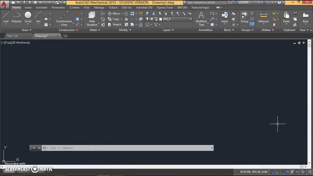 AutoCAD Mechanical 2017 Tutorial Part 1 смотреть онлайн