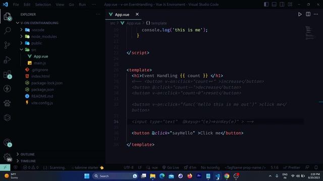 #7. Event Handling & Modifiers in Vue js || Vue js Series #vuejs #frontend #webdevelopment смотреть онлайн