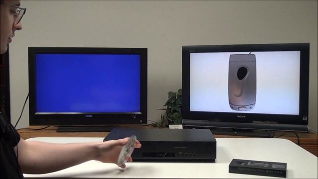 Samsung DVD-V9800 DVD VCR Player Combo Product Demonstration смотреть онлайн