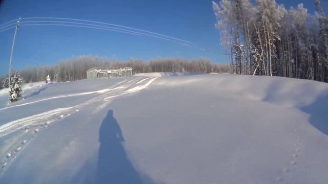 Осваиваю горный снегоход BRP Ski-doo Summit SP 163 800 R e-tec смотреть онлайн