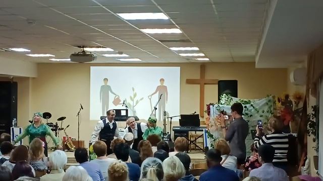 Празднование Суккота в Миссии "Пламенеющий Израиль" смотреть онлайн
