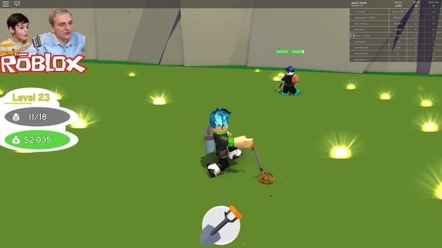 Роблокс СИМУЛЯТОР КЛАДОИСКАТЕЛЯ - это болезнь! | ROBLOX по русски. Metal Detecting Simulator. смотреть онлайн