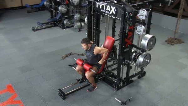 TYTAX® T1-X | Seated Smith Triceps Hammer Press