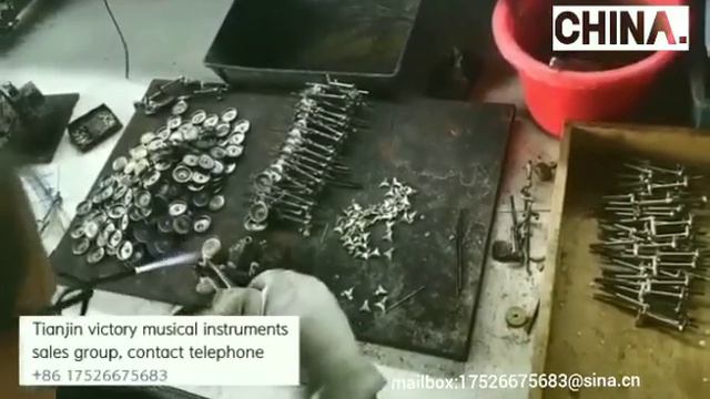Production of western wind instruments such as Sax / Trumpet / Flute / Clarinet смотреть онлайн