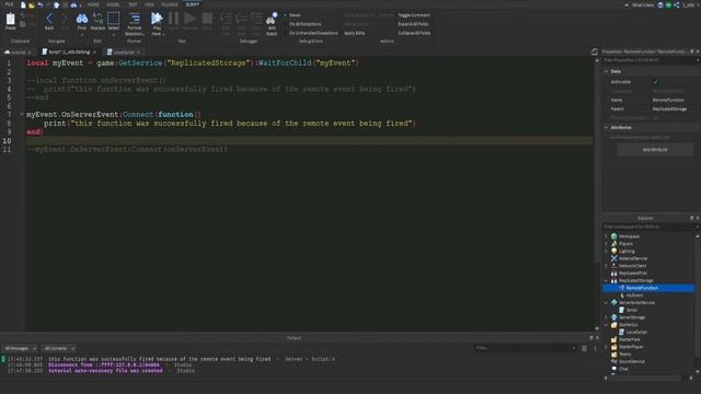 Roblox Scripting Tutorial | Remote Events & Remote Functions | 3 (Beginner to Pro) смотреть онлайн