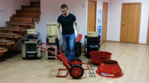 Видео обзор бетономешалки Б130Р "Максим" (Профмаш)