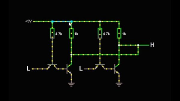 Логические элементы в Electronic Workbench