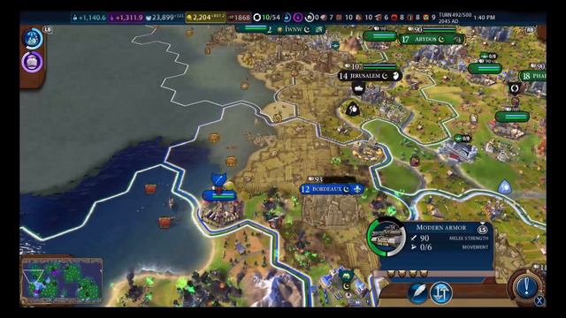 Prepare For The Long Game | SCORE VICTORY | China - KING - 27 HOURS | Civilization VI [Pt.3] смотреть онлайн