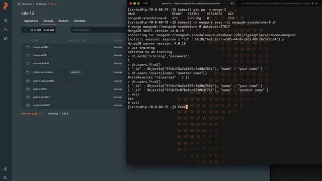 How to backup and restore MongoDB on Kubernetes смотреть онлайн
