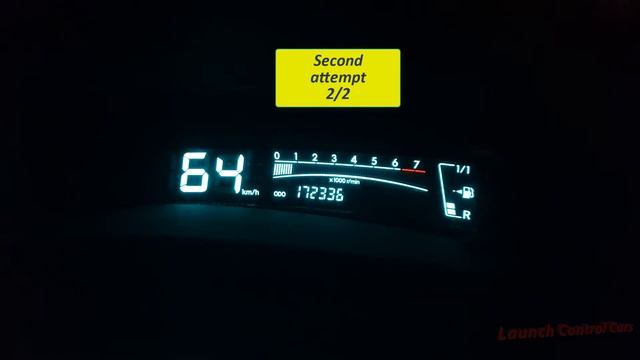 Toyota Yaris II 2006 Acceration 0-110 km/h смотреть онлайн