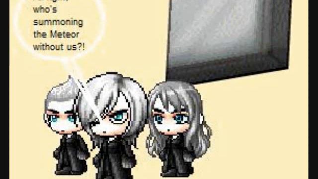 What happens when the Advent Children characters see their yaoi pictures смотреть онлайн