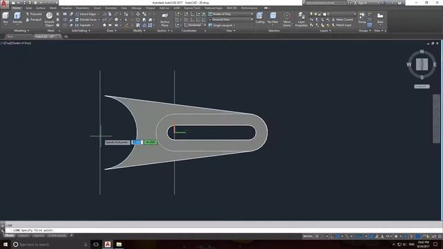 AutoCAD 3D Practice Drawing 13 смотреть онлайн