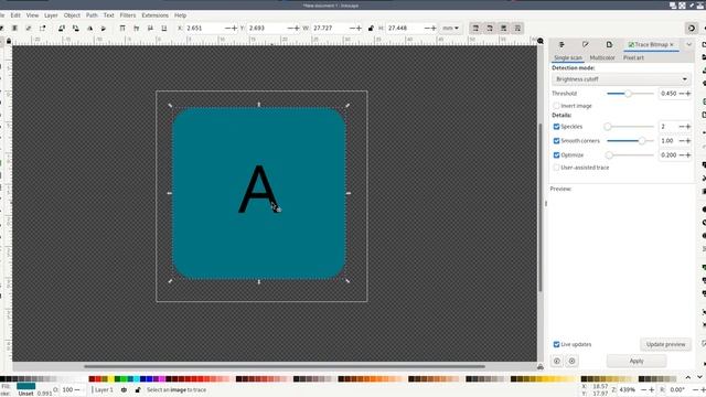 How to cut a transparent hole inside a shape in inkscape смотреть онлайн