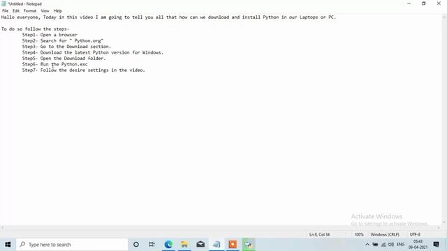 How to download and install python in Windows 10?? || CodingWithQbasic смотреть онлайн