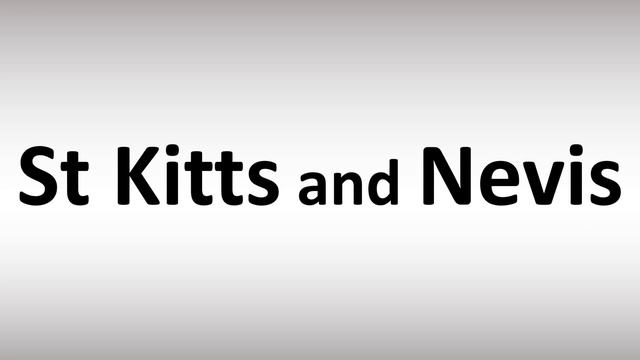 How to Pronounce St Kitts and Nevis смотреть онлайн