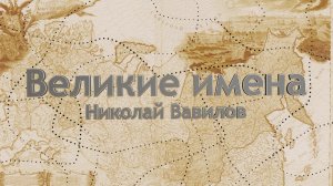 Биолог, селекционер, географ и путешественник Николай Вавилов